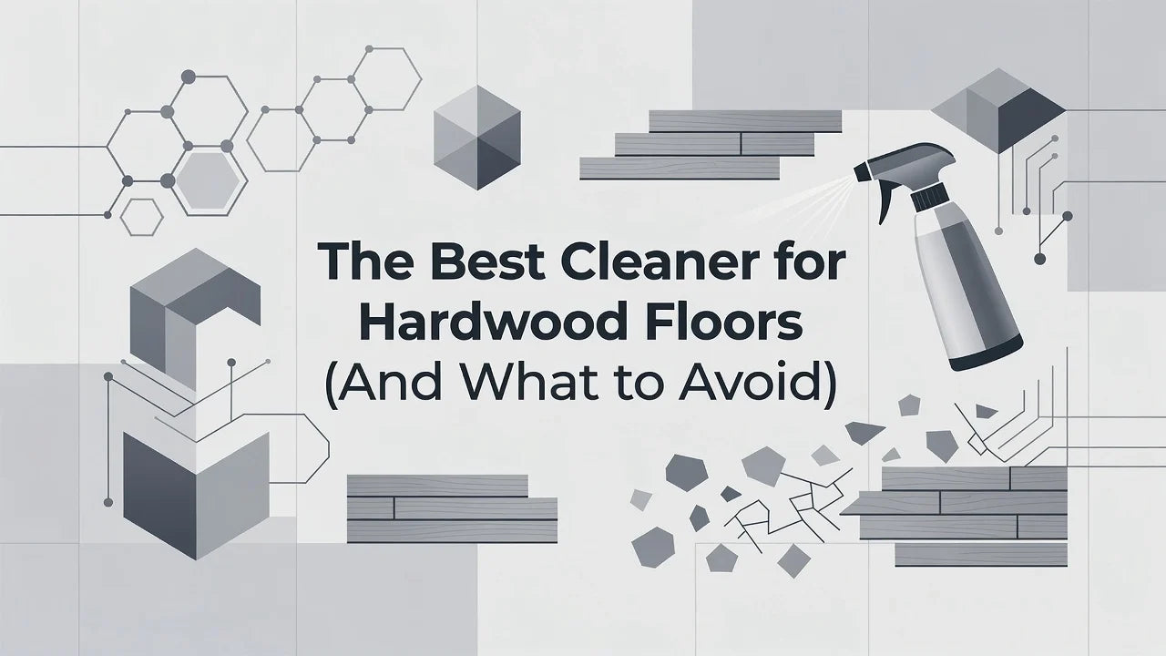 Professional header image for list-based article: The Best Cleaner for Hardwood Floors (And What to Avoid)